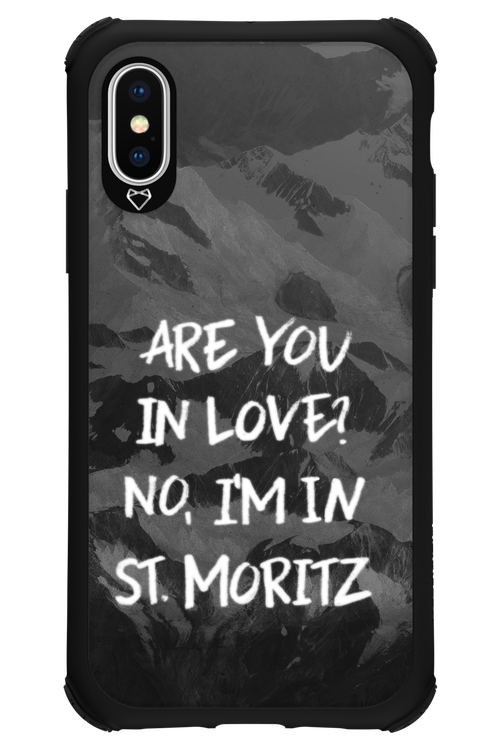 I'm in St. Moritz - Apple iPhone X