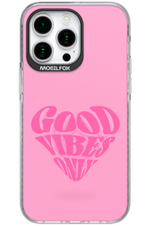 Good Vibes Heart - Apple iPhone 15 Pro Max