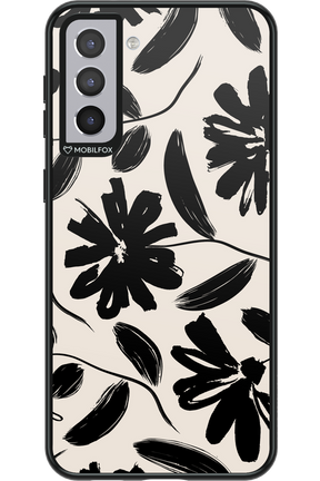 Monochrome Flowerss 2.0 - Samsung Galaxy S21+