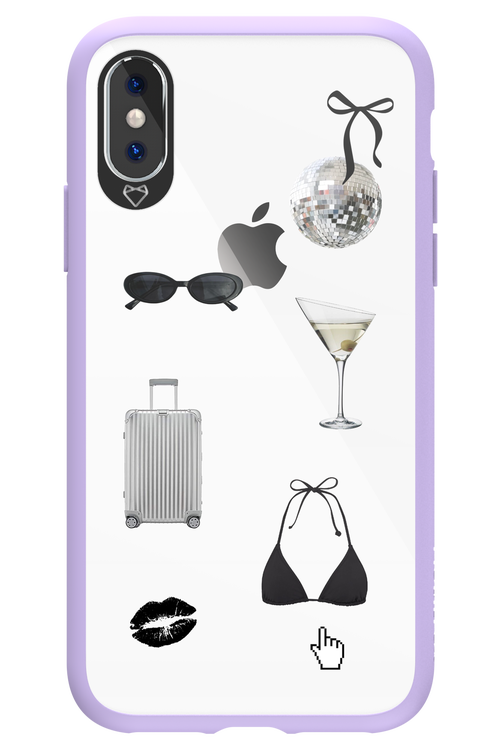 Silver Summer - Apple iPhone XS