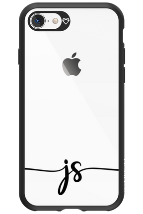 JS Monogram - Apple iPhone 8