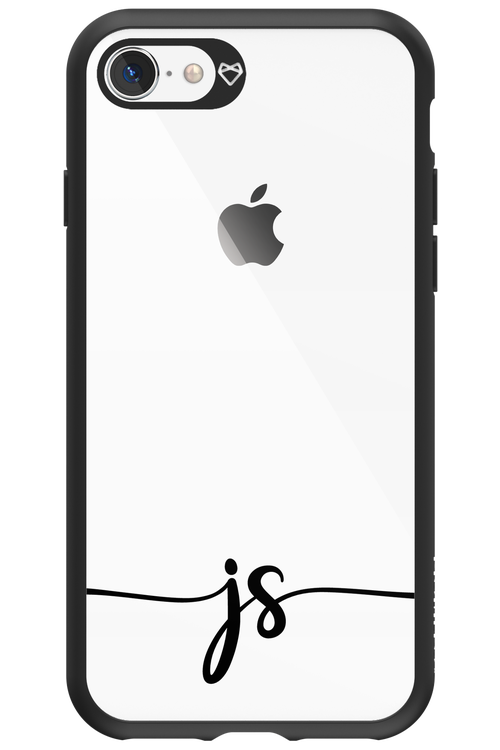 JS Monogram - Apple iPhone 8