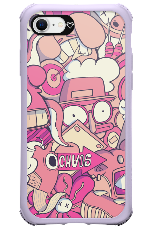 Coral Chaos - Apple iPhone SE 2022