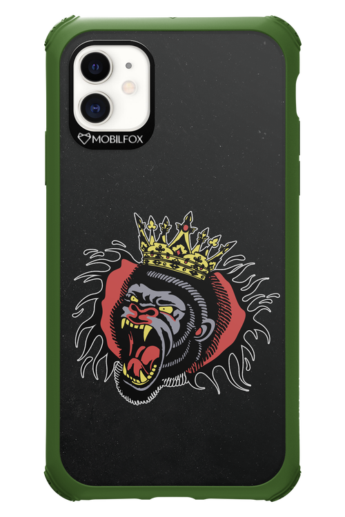 Monkey Rage Black - Apple iPhone 11