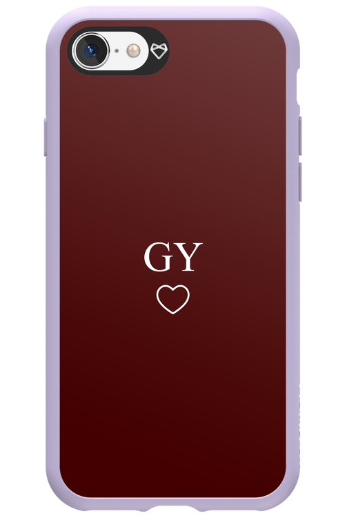 GY Burgundia 2.0 - Apple iPhone 8
