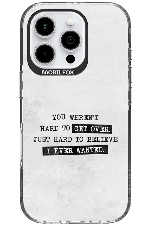 Hard to Believe 2.0 - Apple iPhone 16 Pro