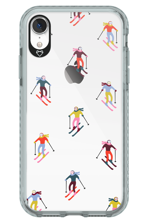 Snow Motion (Transparent) - Apple iPhone XR