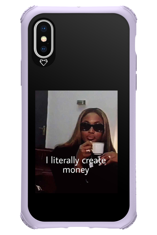I literally create money - Apple iPhone X