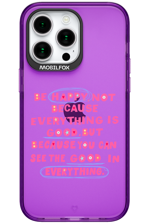 Be Happy 2.0 - Apple iPhone 15 Pro Max