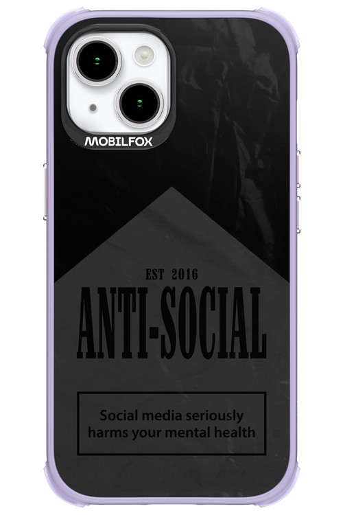 ANTI-SOCIAL (BLVCK) 2.0 - Apple iPhone 15