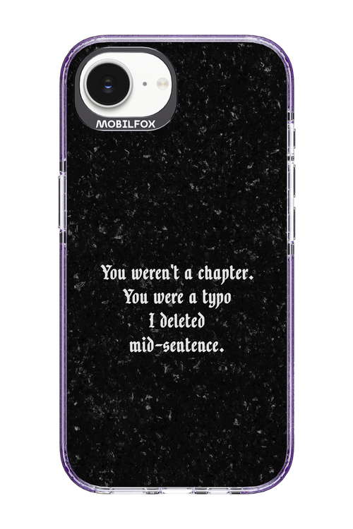 A Typo 2.0 - Apple iPhone 16e