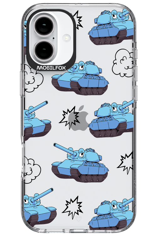 Tank Guy Transparent 2.0 - Apple iPhone 16 Plus