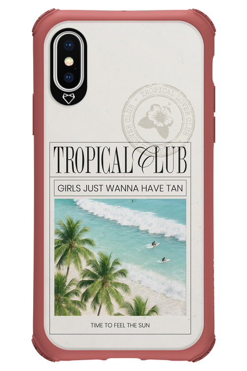 Tan Girl - Apple iPhone X