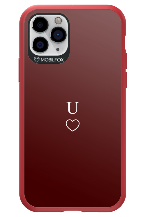 U Burgundia 2.0 - Apple iPhone 11 Pro