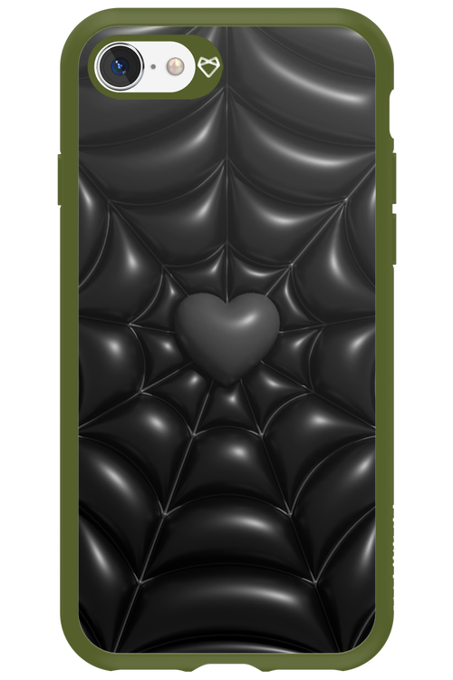 Black Spider Heart - Apple iPhone 8