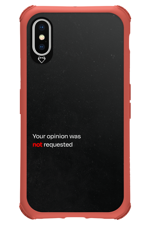 Not Requested 2.0 - Apple iPhone X
