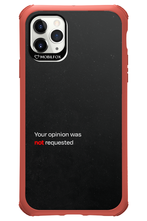 Not Requested 2.0 - Apple iPhone 11 Pro Max