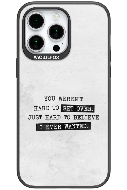 Hard to Believe 2.0 - Apple iPhone 15 Pro Max