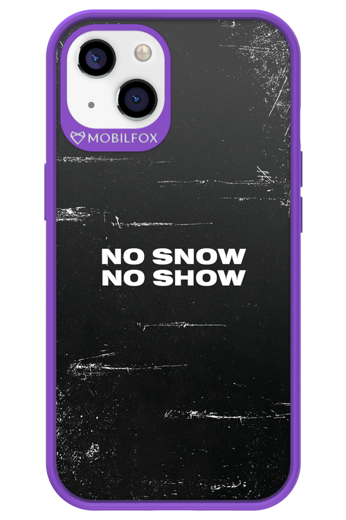 No snow, no show - Apple iPhone 13
