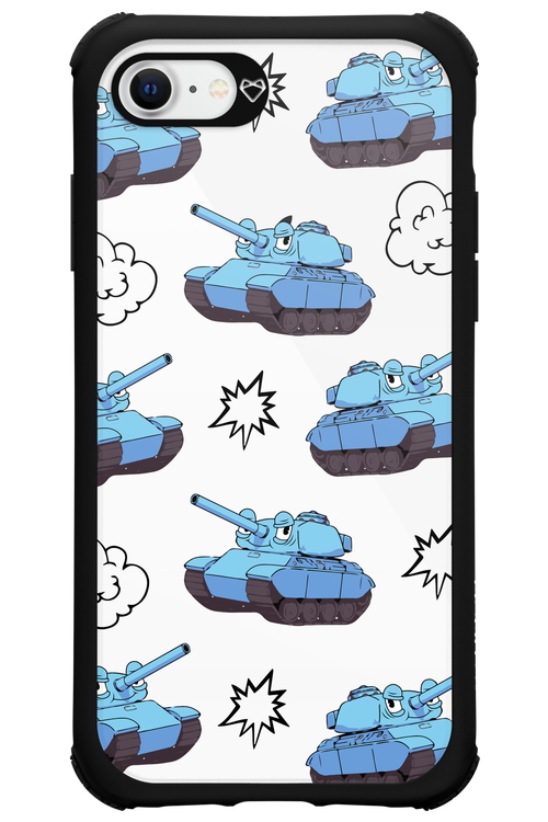 Tank Guy Transparent 2.0 - Apple iPhone 8