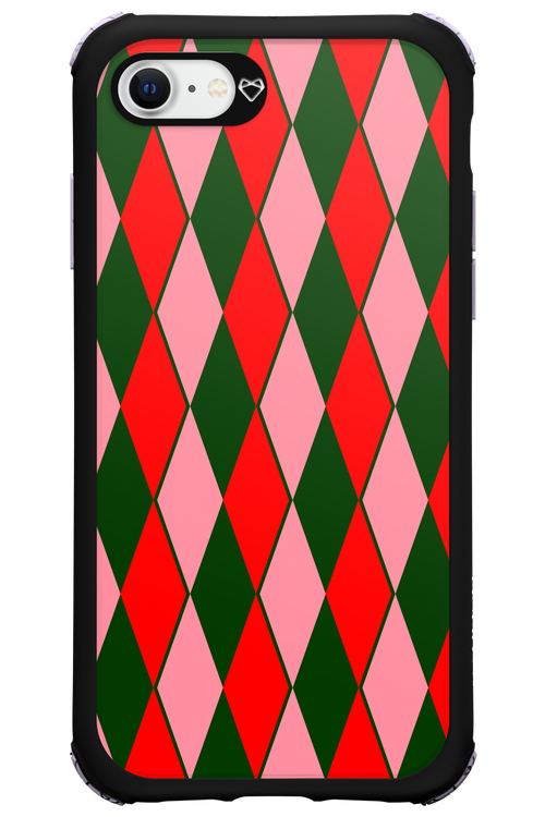 Retro Christmas - Apple iPhone 8