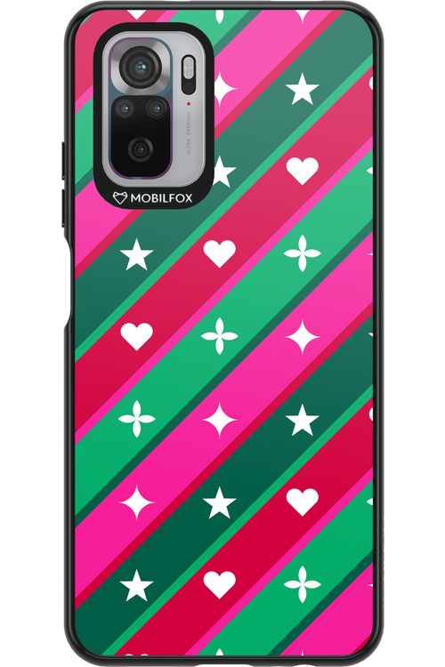 Christmas Stripes - Xiaomi Redmi Note 10
