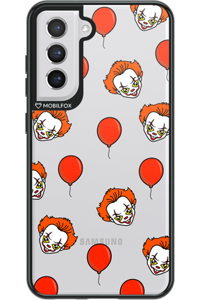 Mystery Clown (Transparent) - Samsung Galaxy S21 FE