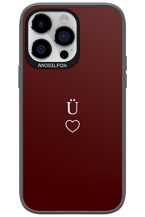 U Burgundia II 2.0 - Apple iPhone 14 Pro Max