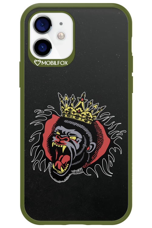 Monkey Rage Black - Apple iPhone 12