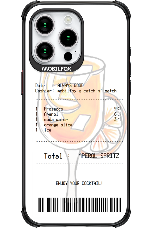 aperol spritz cocktail - Apple iPhone 15 Pro Max