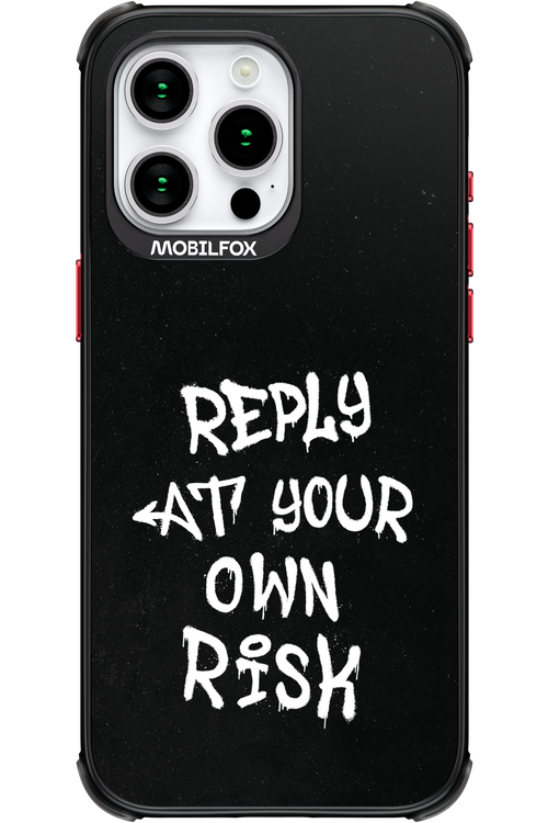 Risk Black 2.0 - Apple iPhone 15 Pro Max