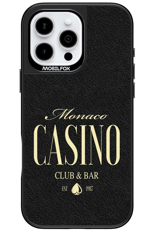 Casino Monaco Leather 2.0 - Apple iPhone 16 Pro Max