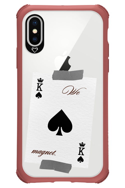 Magnet Transparent - Apple iPhone XS