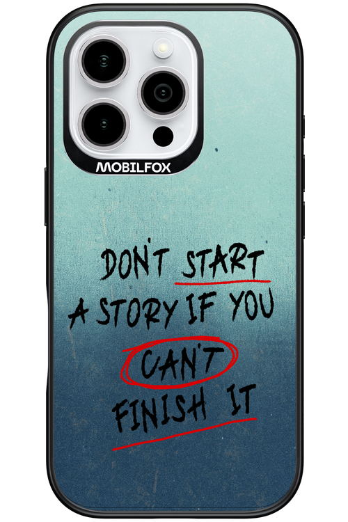 Don't Start - Apple iPhone 16 Pro