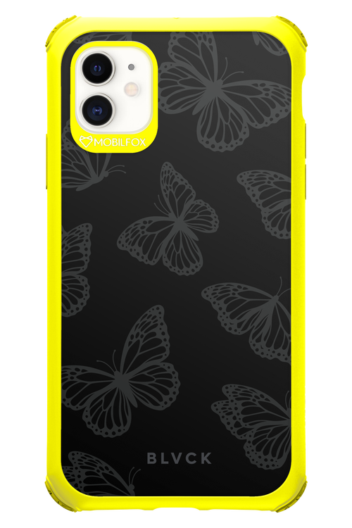 Black Butterflies - Apple iPhone 11