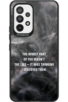 Lies - Samsung Galaxy A53