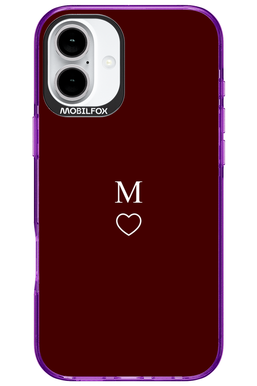 M Burgundia 2.0 - Apple iPhone 16 Plus