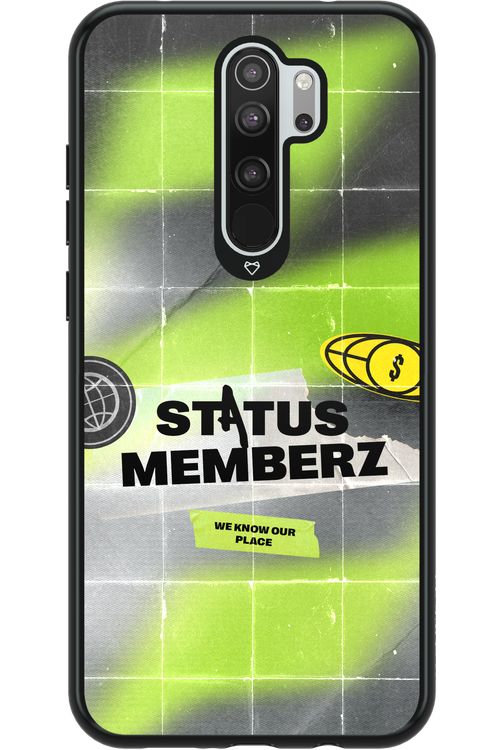 Status Memberz - Xiaomi Redmi Note 8 Pro