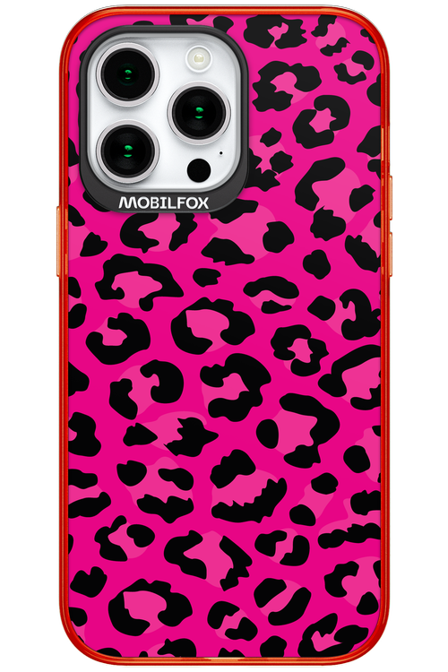 Fuchsia Leopard - Apple iPhone 15 Pro Max