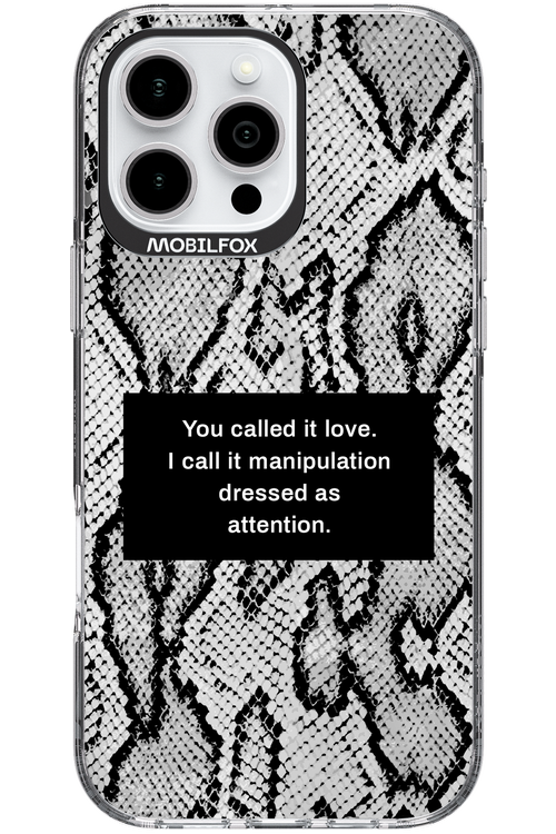 Manipulation 2.0 - Apple iPhone 16 Pro Max