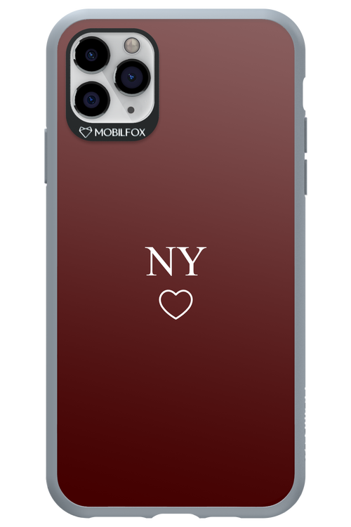 NY Burgundia 2.0 - Apple iPhone 11 Pro Max
