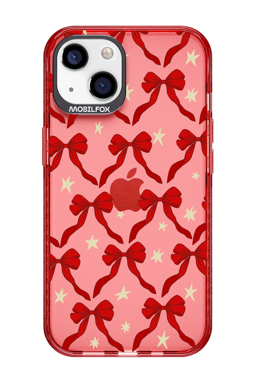 Bow & Stars (Transparent) - Apple iPhone 13