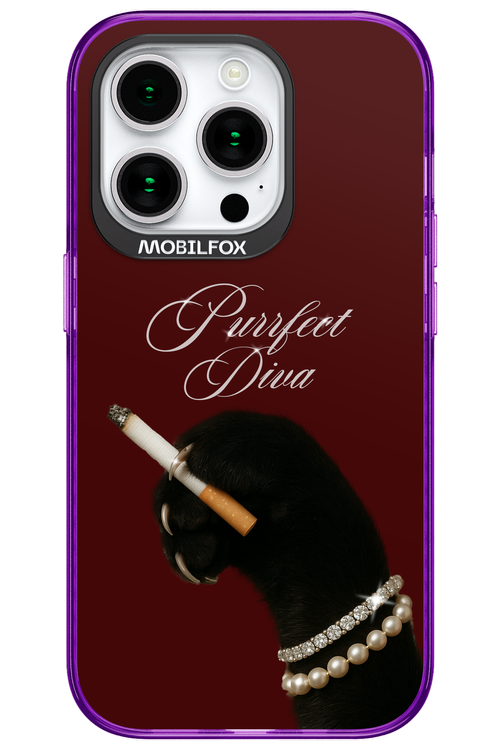Purrfect Diva - Apple iPhone 15 Pro