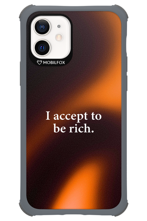 I accept to be rich - Apple iPhone 12