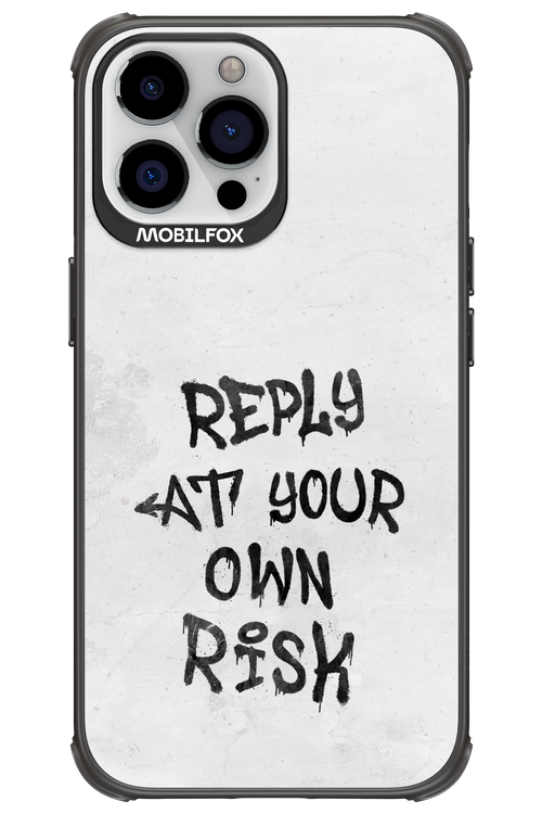 At Your Own Risk - Apple iPhone 13 Pro Max