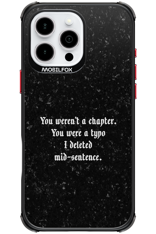 A Typo - Apple iPhone 16 Pro Max