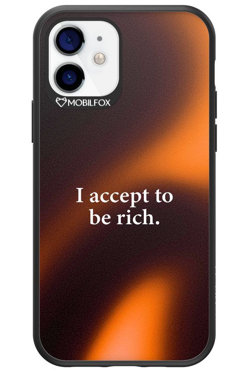 I accept to be rich - Apple iPhone 12