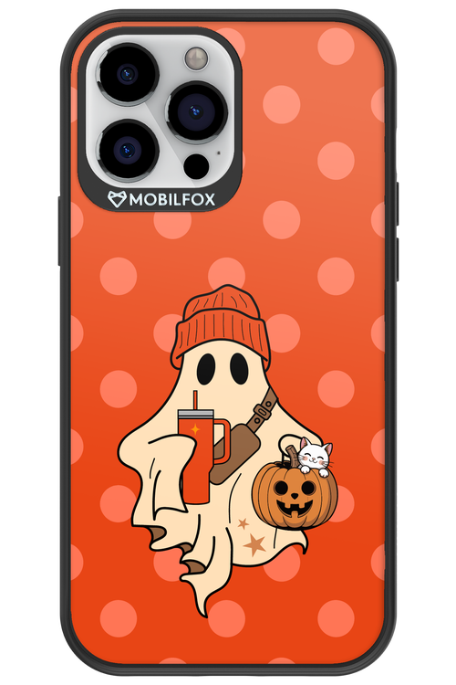 Ghost Girl (Orange) - Apple iPhone 13 Pro Max