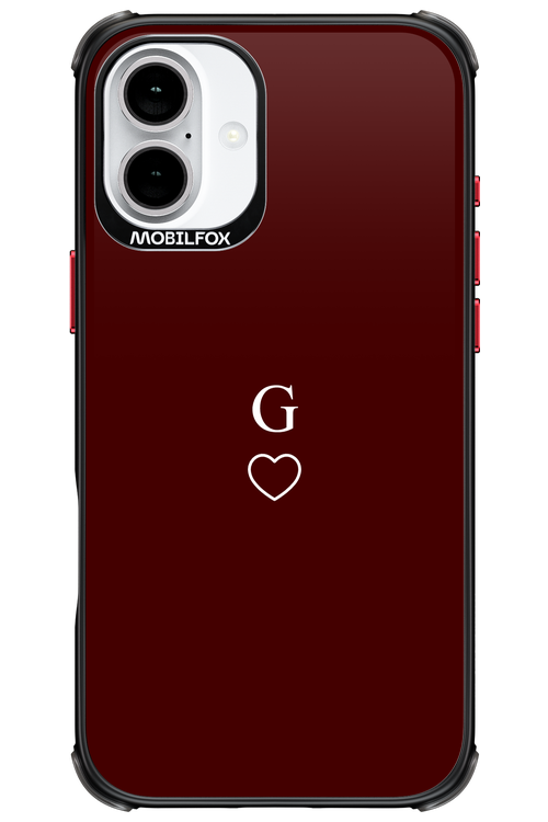 G Burgundia 2.0 - Apple iPhone 16 Plus