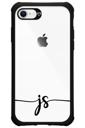 JS Monogram - Apple iPhone 8